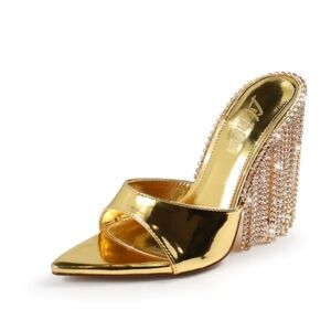 Ladies pointed toe heels